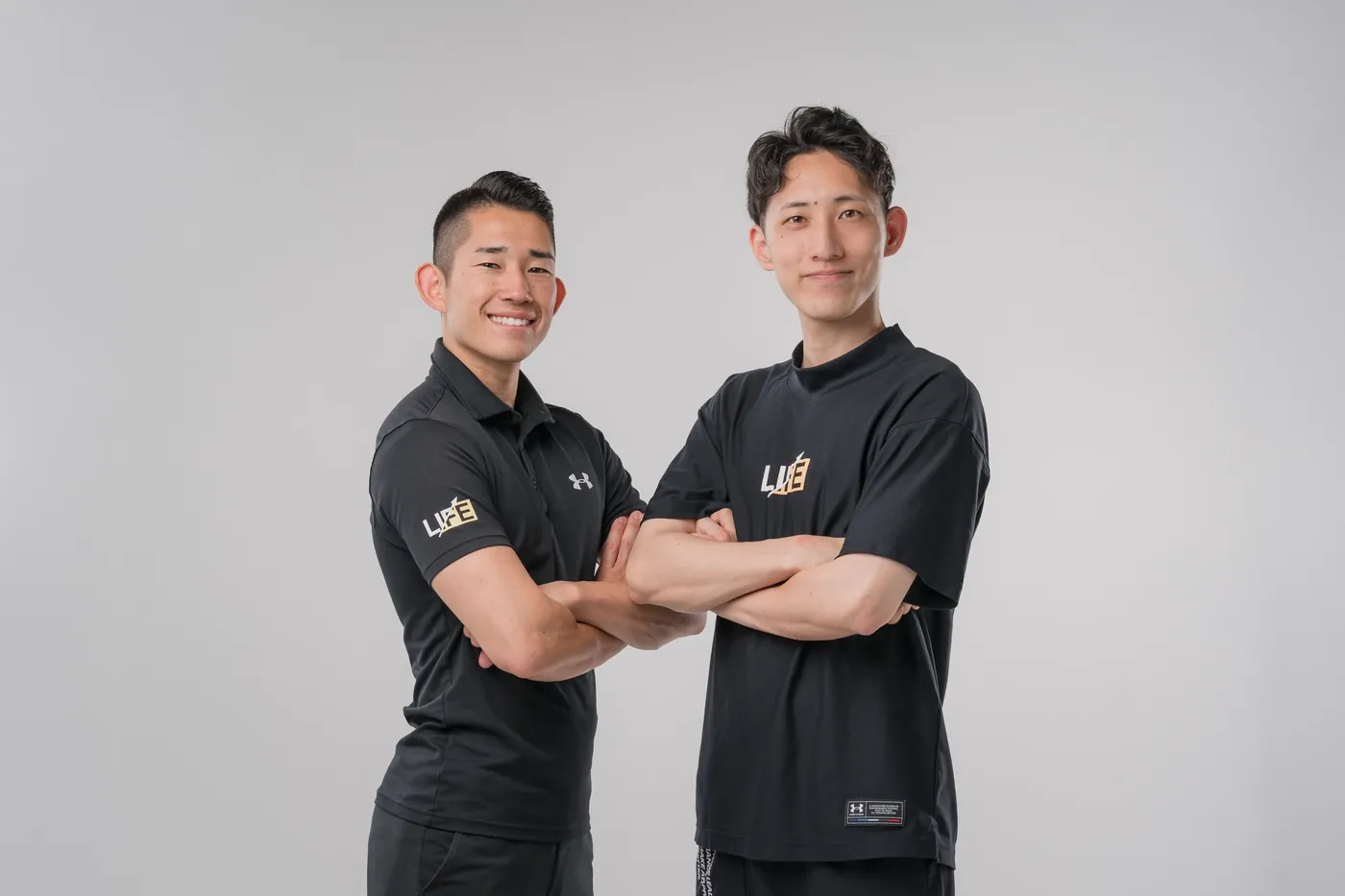 ストレッチLIFEのトレーナー、塩崎準太と十倉久弥